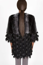 Load image into Gallery viewer, Fox Fur & Chinchilla Rex Fur Jacket