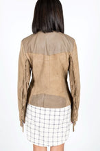 Load image into Gallery viewer, Soft Suede and Leather Fringe Jacket
