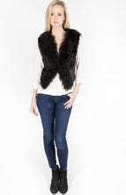 Load image into Gallery viewer, Mongolian Lamb &amp; Rabbit Fur Vest/Gilet  (Dyed)
