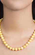 Load image into Gallery viewer, Golden Pearl Necklace
