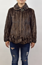 Load image into Gallery viewer, Blue Iris Mink Fur Coat
