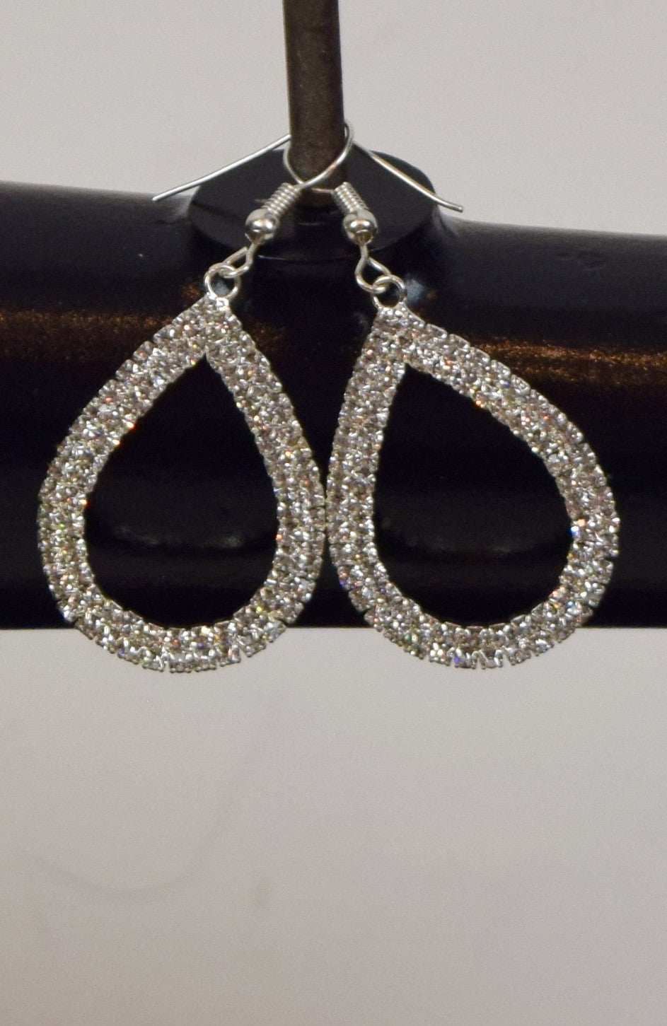 Crystal Teardrop Earrings