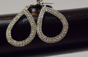 Crystal Teardrop Earrings