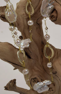 Natural Keshi Pearls Necklace