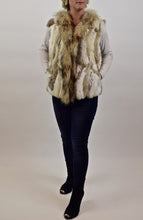 Load image into Gallery viewer, Rabbit &amp; Raccoon Fur Vest
