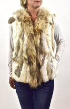 Load image into Gallery viewer, Rabbit &amp; Raccoon Fur Vest
