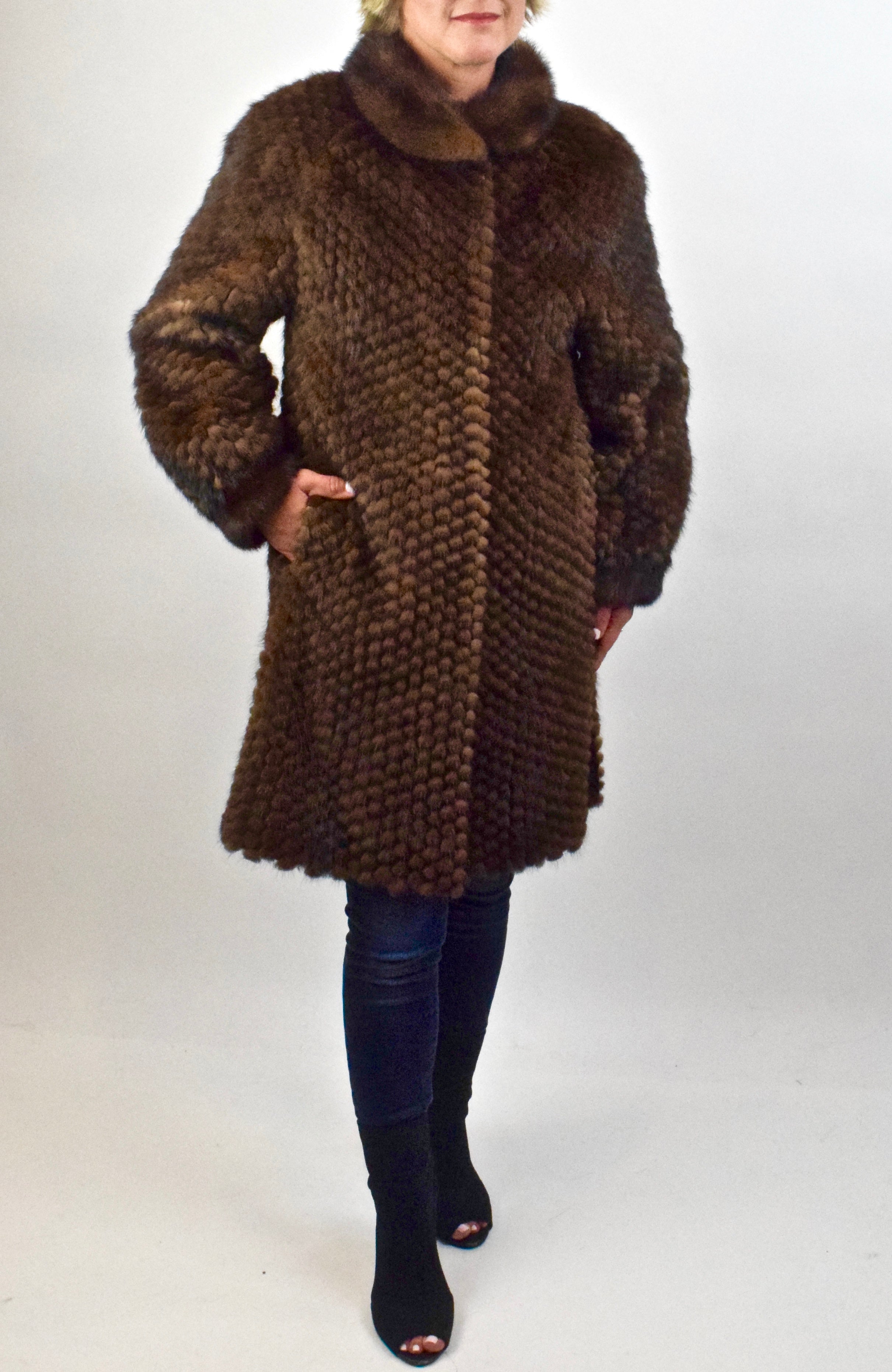 Saga mink hot sale coat vintage