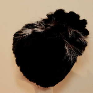 Chinchilla Rex & Fox Fur Hat