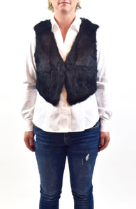 Rex Rabbit fur Vest