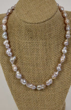 Load image into Gallery viewer, Silver Baroque Pearls Necklace
