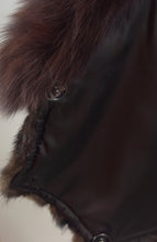 Load image into Gallery viewer, Mink, Fox and Lamb Leather Jacket

