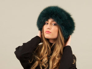 Fox Fur Headband (scarf)