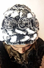 Load image into Gallery viewer, Chinchilla Rex Fur Hat
