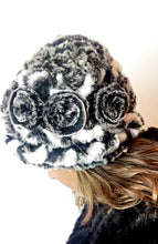 Load image into Gallery viewer, Chinchilla Rex Fur Hat
