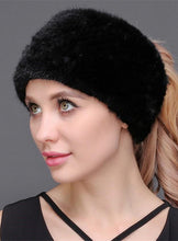 Load image into Gallery viewer, Mink Headband (knitted)
