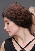 Load image into Gallery viewer, Mink Headband (knitted)
