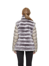 Load image into Gallery viewer, Chinchilla Rex Reversible Puffer Jacket
