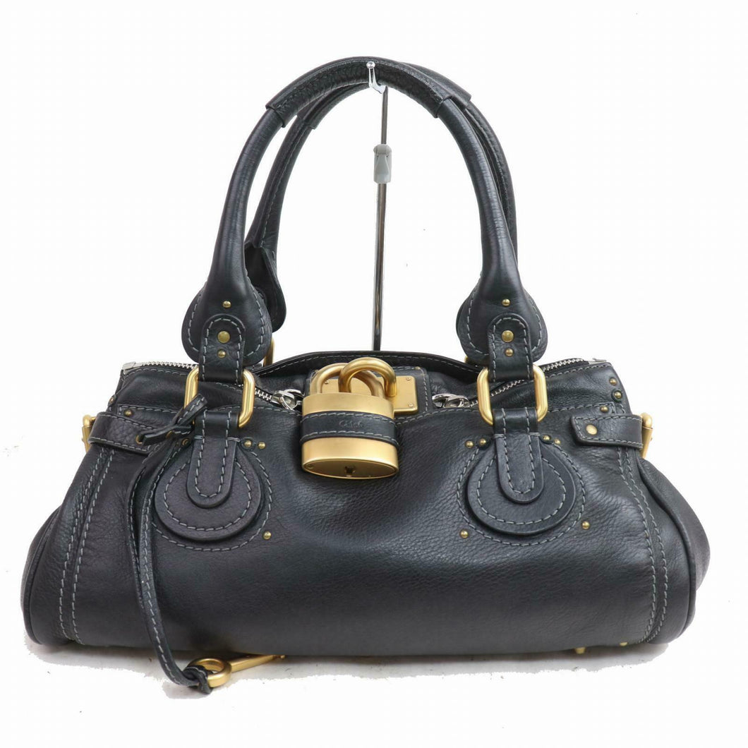 Authentic Chloe' Paddington Leather Handbag (preowned)