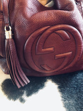 Load image into Gallery viewer, Authentic Gucci Leather Handbag (preowned)
