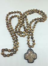 Load image into Gallery viewer, Jasper Cross Necklace
