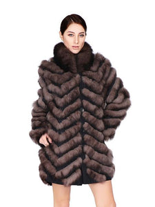 Fox Fur Coat (Reversible)