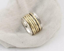 Load image into Gallery viewer, Genuine Sterling Silver Spinner Ring
