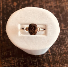 Load image into Gallery viewer, Smokey Topaz &amp; Sterling Silver Ring
